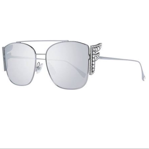 🔥NEW FENDI SWAROVSKI CRYSTAL SUNGLASSES 🔥 - Picture 4 of 16
